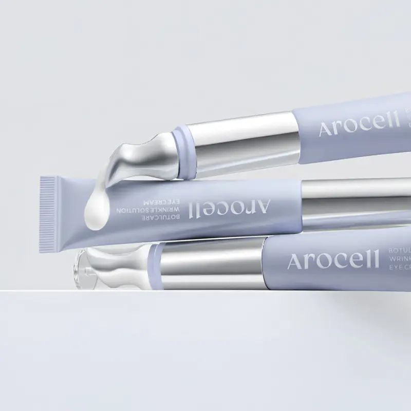 Arocell Wrinkle Solution Eye Cream paakių kremas su masažine galvute - Image 2