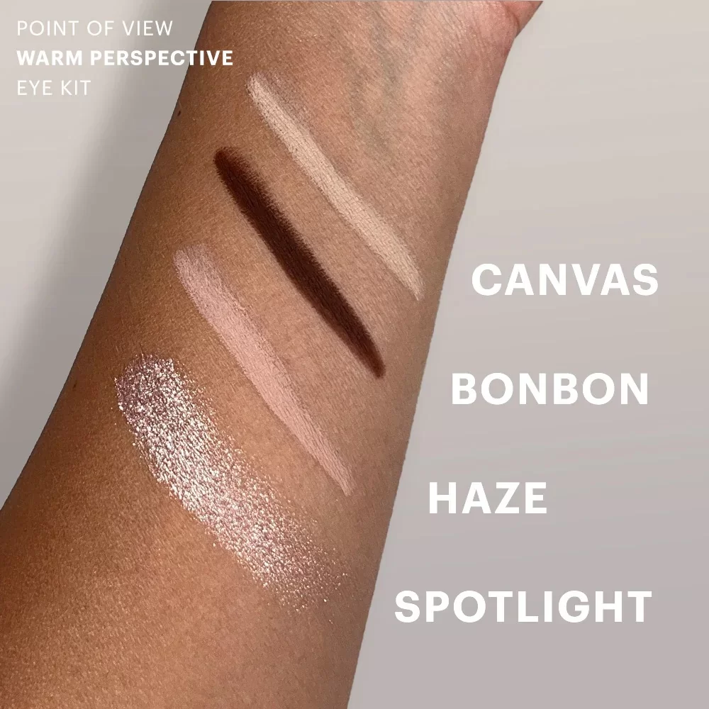 GLO SKIN BEAUTY šiltų atspalvių akių makiažo rinkinys - Image 3